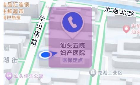 汕头妇产医院来院路线